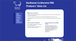 Desktop Screenshot of bardhamanmilk.com